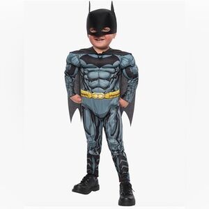 Batman CD 2-Peaces Muscle Chest Costume Toddler 2T